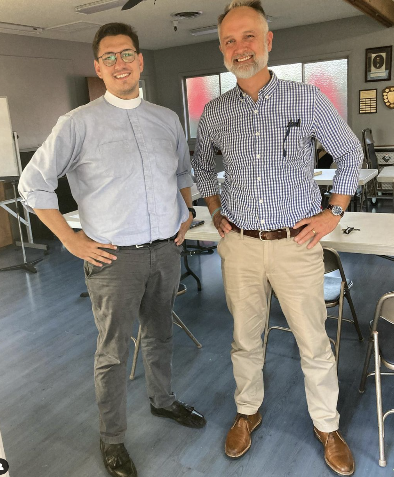 A visit from Canterbury alumnus Dr. Derek Halvorson, who currently serves as Covenant College’s sixth president. Our founder Rev. Norm Milbank was his grandfather.
