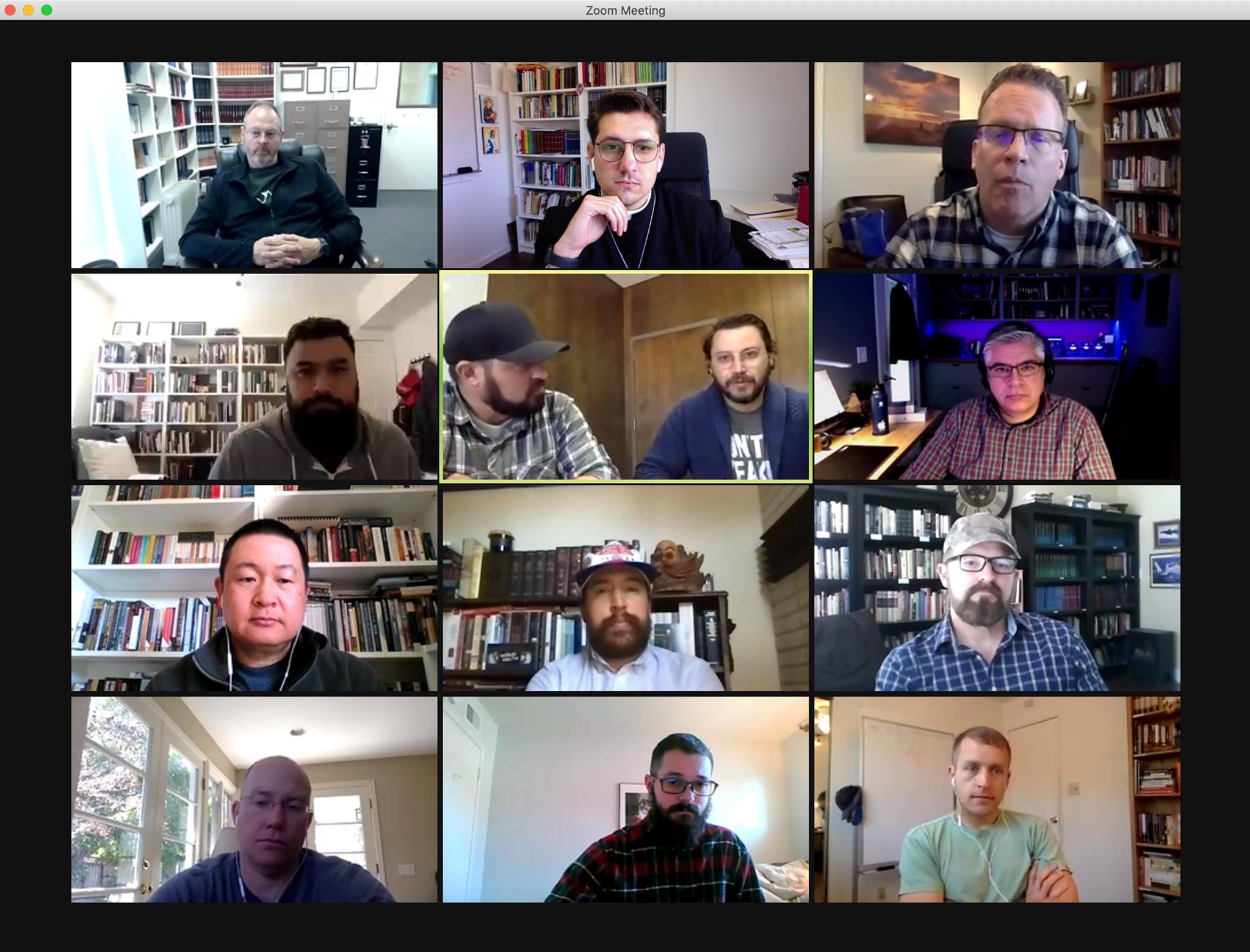 Had a virtual lunch with “The Gospel Coalition” (TGC) South Bay Area Pastors Network. Praying together as we all pastor through COVIDtide.