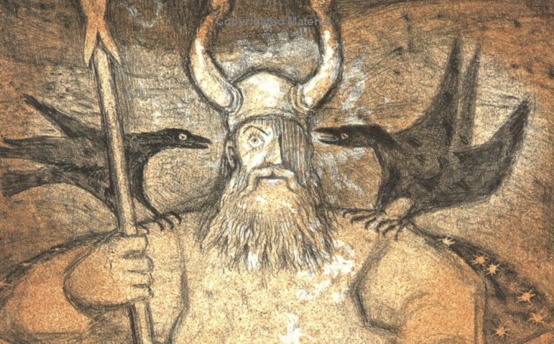 Odin with Raven One Eye