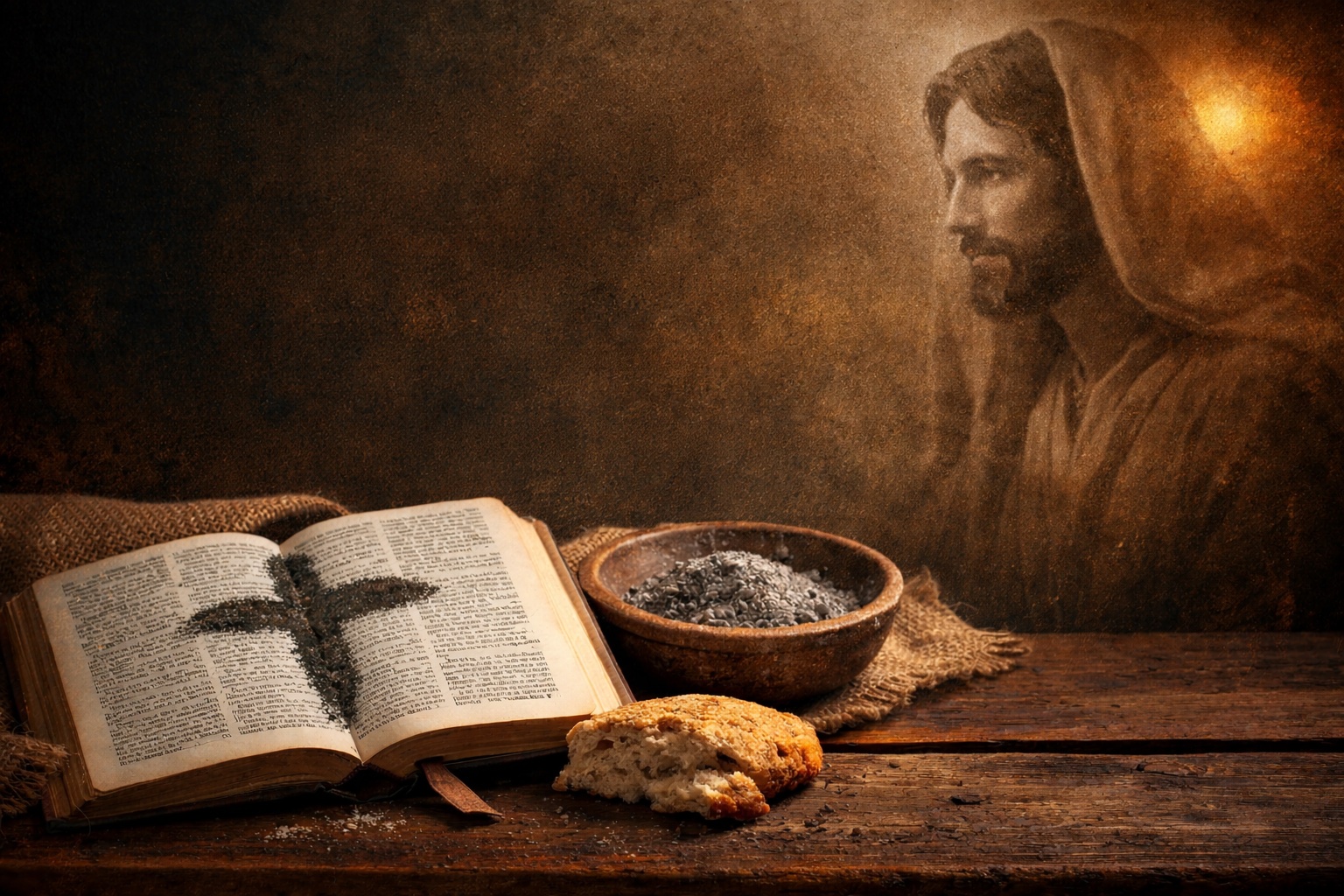 Ash Wednesday Holy Lent - Steve Macias