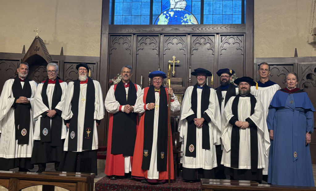 Faculty and graduates at the Cranmer Theological House commencement exercises during the 119th Synod